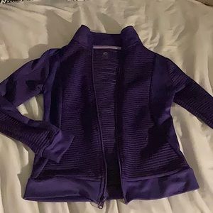 Champion Purple Jacket, No damage, Size 7-8 y